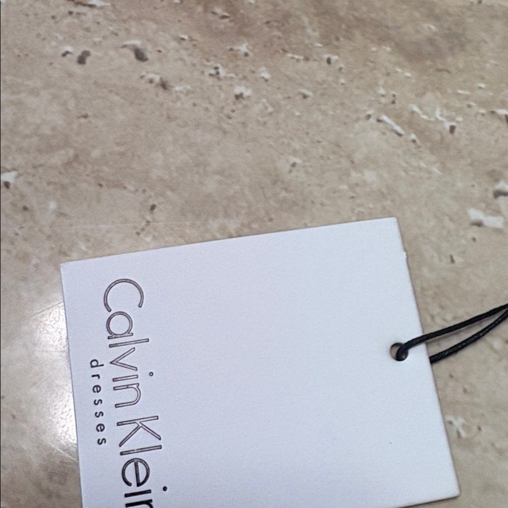 NWT Calvin Klein Gray Sweater Dress - Picture 2 of 8